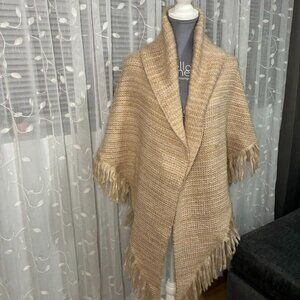 DEMDACO Women's Large Acrylic Knit Triangle Shawl Wrap